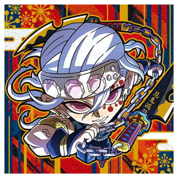 Niforamtion Kimetsu no Yaiba Deformed Style Sticker Wafer Part.10 [28.Tengen Uzui Special reprint (Kiwami rare)]