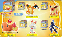 Pokemon MonColle Box Vol.11 Fire Type Pokemon All Together! [All 5 type set(Full Complete)]