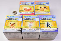 Pokemon MonColle Box Vol.11 Fire Type Pokemon All Together! [All 5 type set(Full Complete)]