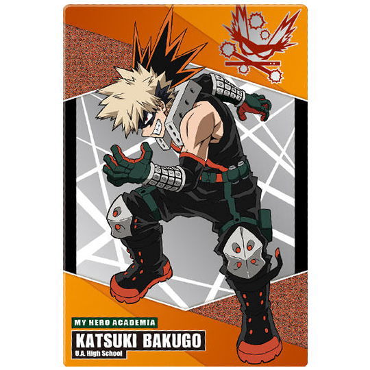 TV Anime My Hero Academia Wafer Part.2 [2.Katsuki Bakugo (Character Card)]