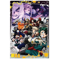 TV Anime My Hero Academia Wafer Part.2 [23.Hero VS Villain (Visual Card)(Rare)(Gold foil stamping)]