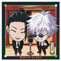 Niforamtion Jujutsu Kaisen Sticker Wafer vol.1 Kaigyoku Gyokusetsu [17.Satoru Gojo & Suguru Geto (Super Rare)]