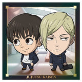 Niforamtion Jujutsu Kaisen Sticker Wafer vol.1 Kaigyoku Gyokusetsu [19.Kento Nanami & Yu Haibara (Super Rare)]