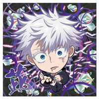 Niforamtion Jujutsu Kaisen Sticker Wafer vol.1 Kaigyoku Gyokusetsu [27.Satoru Gojo Purple (Gojo rare)(Holo & foil stamping)]