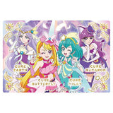 Movie PreCure All Stars F Kirakira Card Gummy [13.Cure Butterfly & Cure Earth & Cure Milky & Cure Macaron (Holo Rare Card)]