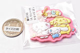 Sanrio Characters Pukkuri Rubber Mascot Gummy Part.4 [14.Hello Kitty x Cinnamoroll x Pompompurin]