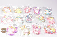 Sanrio Characters Pukkuri Rubber Mascot Gummy Part.4 [All 14 type set(Full Complete)]