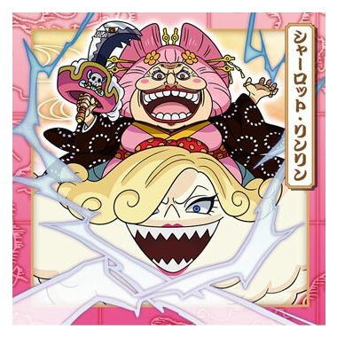 Niforamtion ONE PIECE Pirate Sticker Wafer LOG.6 [5.Charlotte Linlin (Normal)]