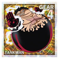 Niforamtion ONE PIECE Pirate Sticker Wafer LOG.6 [26.Monkey D. Luffy (Grand Rare)]