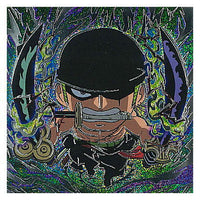 Niforamtion ONE PIECE Pirate Sticker Wafer LOG.6 [29.Secret 1: Roronoa Zoro]