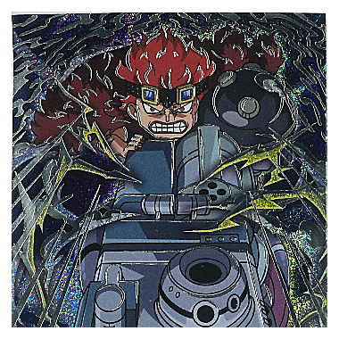 Niforamtion ONE PIECE Pirate Sticker Wafer LOG.6 [32.Secret 4: Eustace kid]