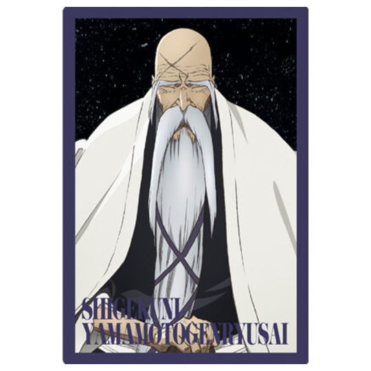 BLEACH wafer Part.2 [15.Genryusai Shigekuni Yamamoto (Visual card)]