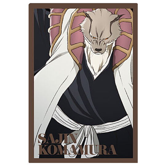 BLEACH wafer Part.2 [21.Sajin Komamura (Visual card)]