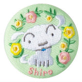 CAN BADGE COLLECTION Crayon Shin-chan [3.Shiro]