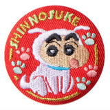 CAN BADGE COLLECTION Crayon Shin-chan [16.Shin-chan 3 (Shiro Shin-chan) (Rare)]