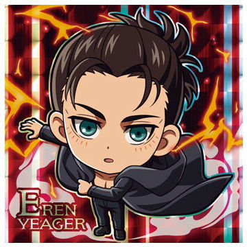 Niforamtion Attack on Titan Attack on Seal Wafer [20.Eren Yeager (Super rare)]