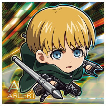 Niforamtion Attack on Titan Attack on Seal Wafer [22.Armin Arlert (Super rare)]