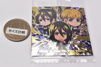 Niforamtion Attack on Titan Attack on Seal Wafer [27.Eren & Mikasa & Armin (Shingeki rare)]