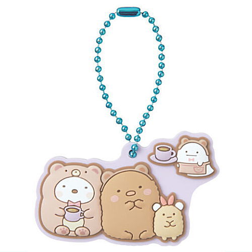 Sumikkogurashi Rubber mascot gummy Part.5 [11.Gathering (Shirokuma & Tonkatsu)]