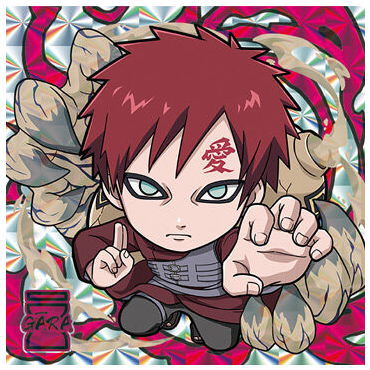 Niforamtion NARUTO Shippuden Ninkai Seal Wafer [13.Gaara (Ultra rare)]
