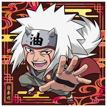 Niforamtion NARUTO Shippuden Ninkai Seal Wafer [16.Jiraiya (Super rare)]