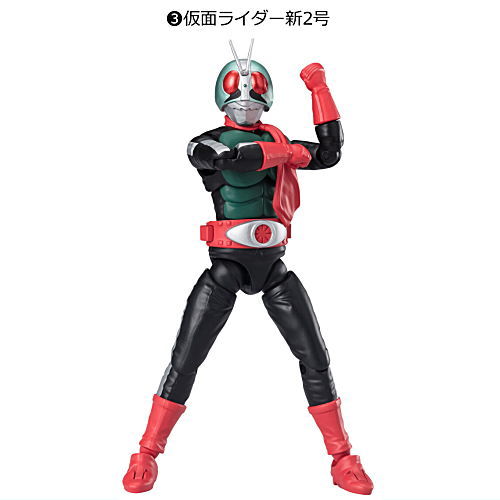 SHODO-XX DOUBLE CROSS Kamen Rider Part.5 [3.Kamen Rider New 2]