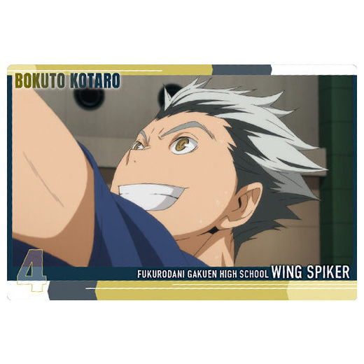 Haikyuu!! Wafer Part.4 [22.Kotaro Bokuto (Character Card)]