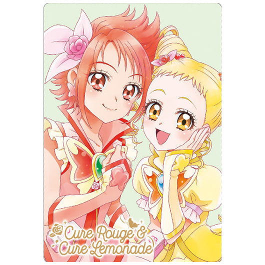 PreCure Card Wafer Part.8 [24.Cure Rouge & Cure Lemonade (HR)]