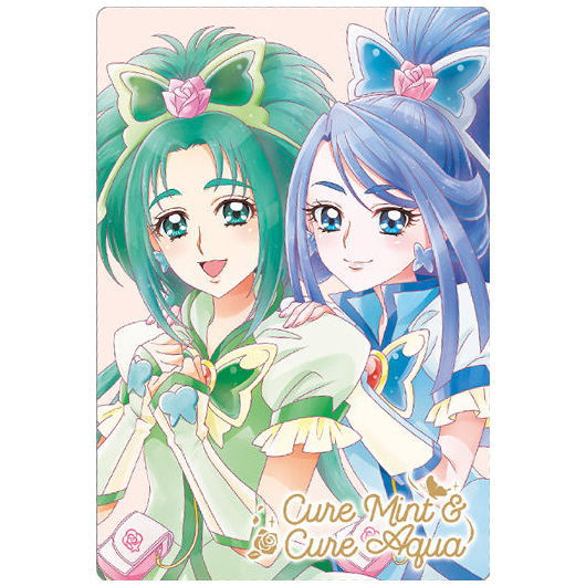 PreCure Card Wafer Part.8 [25.Cure Mint & Cure Aqua (HR)]