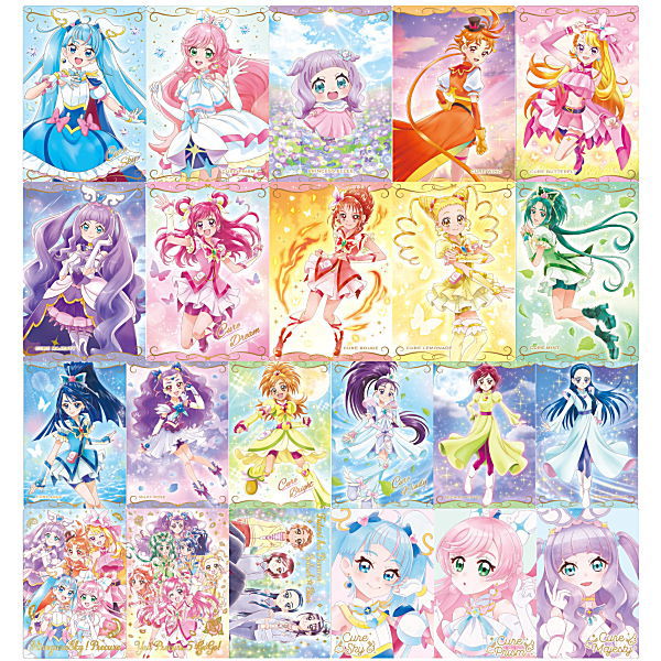 PreCure Card Wafer Part.8 [Assorted 22 type set (1-22)]