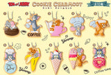 TOM and JERRY COOKIE CHARMCOT [All 10 type set (Full Complete)]