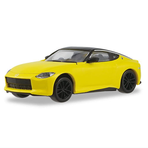 1/64 Scale Japanese Classic Car Selection Vol.14 NISSAN Fairlady Z new style [1.Ikazuchi Yellow]