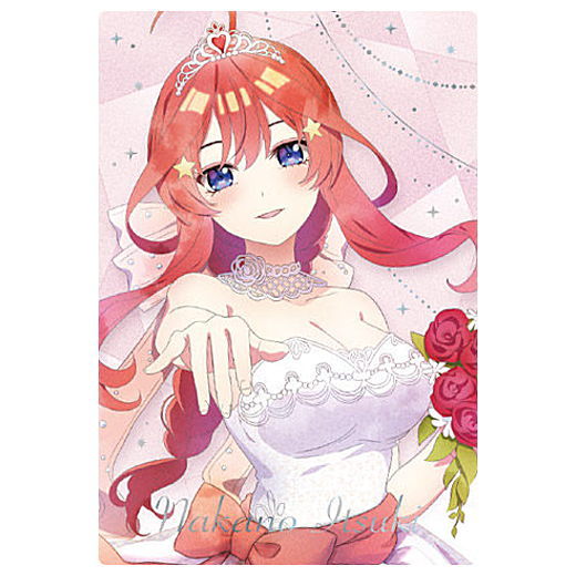 The Quintessential Quintuplets season 3 Wafer [24.Special card 5: Itsuki Nakano (Holo foil stamped)]