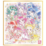 PreCure Shikishi ART 20th Anniversary Special 3 [5.Yes! PreCure 5 GoGo!(Gold foil stamped)]