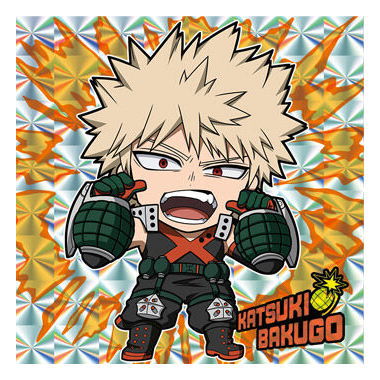 Niforamtion My Hero Academia Ultra Seal Wafer vol.03 [2.Katsuki Bakugo (Ultra Rare)]