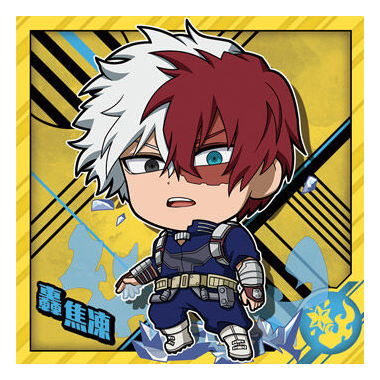 Niforamtion My Hero Academia Ultra Seal Wafer vol.03 [5.Shoto Todoroki (Rare)]