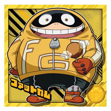 Niforamtion My Hero Academia Ultra Seal Wafer vol.03 [22.Fat Gum (Rare)]