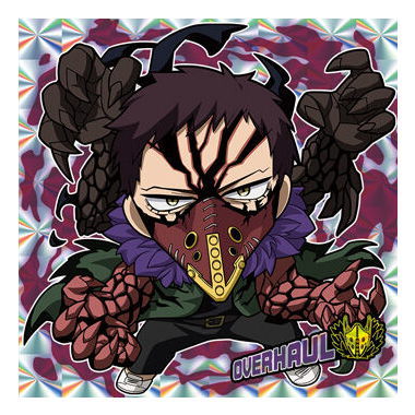Niforamtion My Hero Academia Ultra Seal Wafer vol.03 [25.Overhaul (Ultra Rare)]