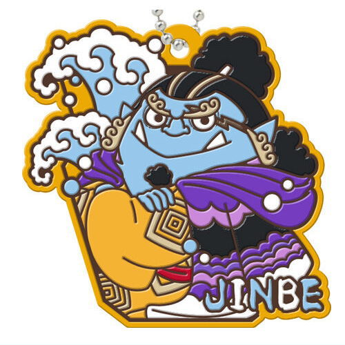 ONE PIECE Rubber mascot gummy [10.Jinbe]