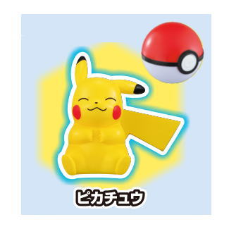 Pokemon Get Collections Gum Tokimekiadventure with Pokemon! [1.	Pikachu]