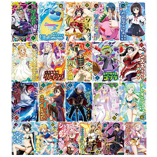 Tensei shitara Slime datta ken Maoryu Card wafer vol.3 [Assorted 21 type set (1-21)]