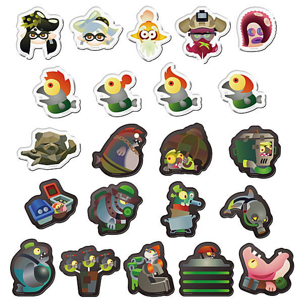 Splatoon 3 Chara Magnets Part.2 [All 22 type set(Full Complete)]