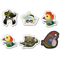 Splatoon 3 Chara Magnets Part.2 [Assorted 6 type set (1.Callie/2.Marie/6.Smallfry D/9.Smallfry G/10.Mr. Grizz/11.Cohozuna)]