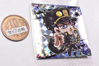Niforamtion JoJo's Bizarre Adventure Sticker Wafer Stardust Crusaders Part.1 [1.Jotaro Kujo (Super rare)]