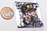Niforamtion JoJo's Bizarre Adventure Sticker Wafer Stardust Crusaders Part.1 [1.Jotaro Kujo (Super rare)]