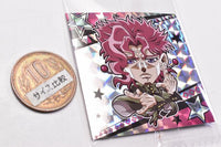 Niforamtion JoJo's Bizarre Adventure Sticker Wafer Stardust Crusaders Part.1 [4.Noriaki Kakyoin (Super rare)]
