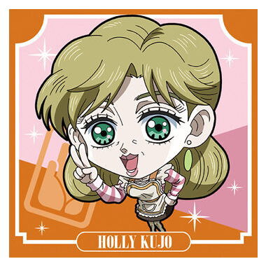 Niforamtion JoJo's Bizarre Adventure Sticker Wafer Stardust Crusaders Part.1 [6.Holy Kujo (Normal)]