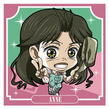 Niforamtion JoJo's Bizarre Adventure Sticker Wafer Stardust Crusaders Part.1 [7.Anne (Runaway Girl)(Normal)]