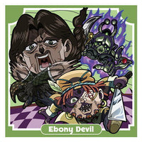 Niforamtion JoJo's Bizarre Adventure Sticker Wafer Stardust Crusaders Part.1 [11.Devo the Cursed/Ebony Devil (Normal)]