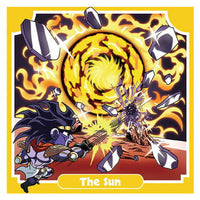 Niforamtion JoJo's Bizarre Adventure Sticker Wafer Stardust Crusaders Part.1 [19.Arabia Fats/Sun (Normal)]